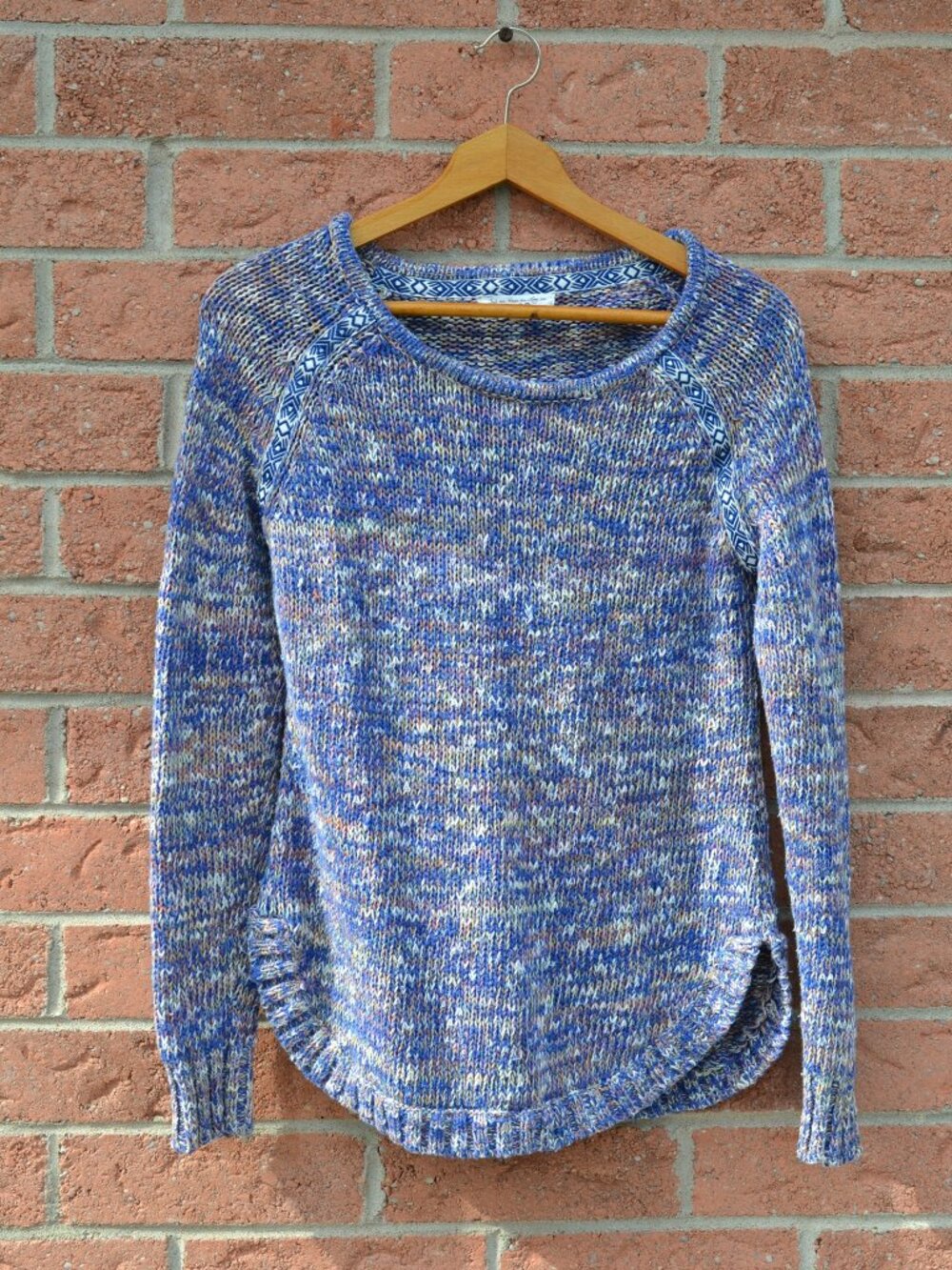 M&CO. Purple Blue Knitted Sweather